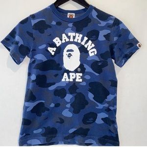 2014 kids BAPE Camo Tee Japan Release